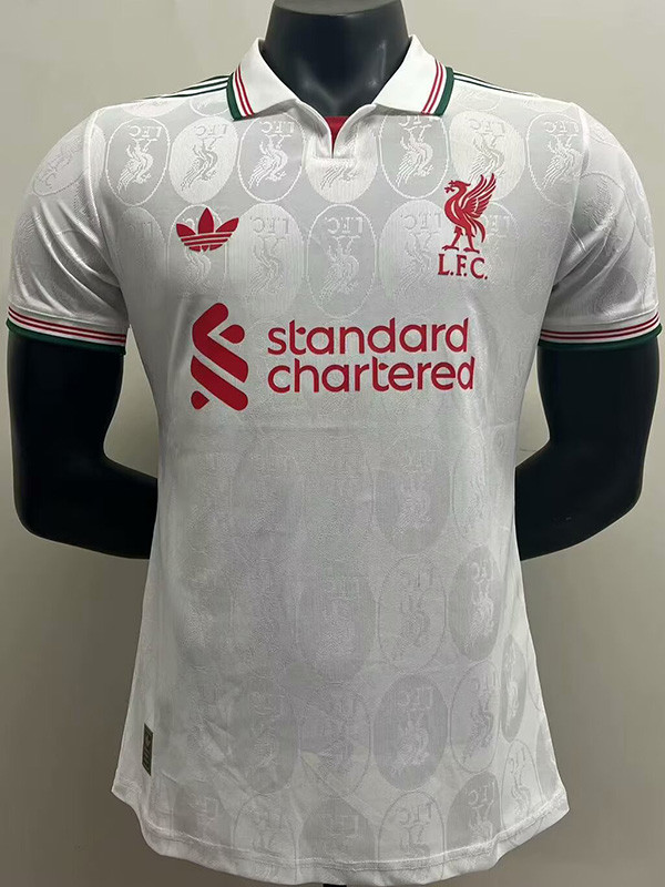 Liverpool Authentic Football Jersey White Special Edition Shirt 2025/26