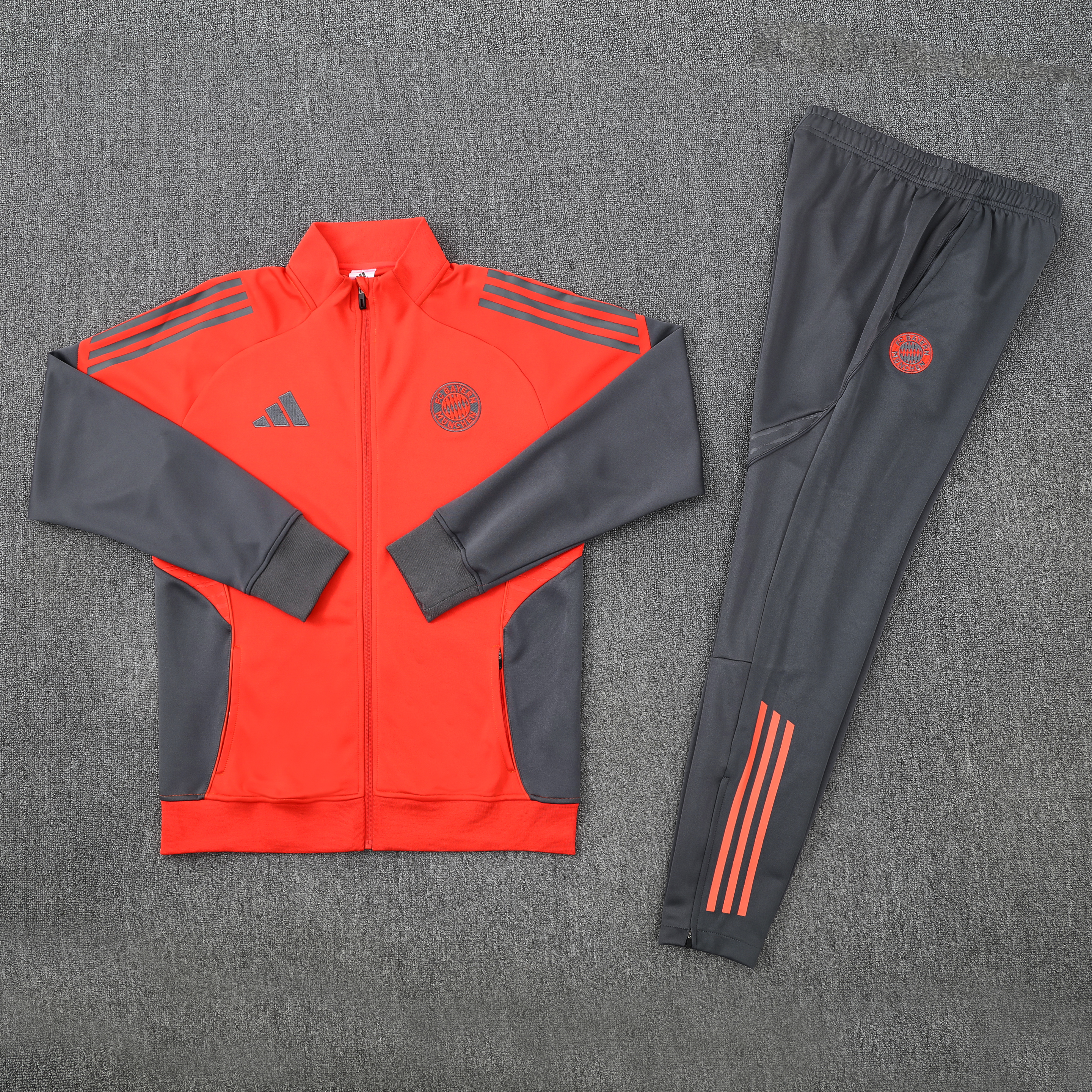 Bayern Munich Training Kit (Jacket+Pants) Orange 2025/26