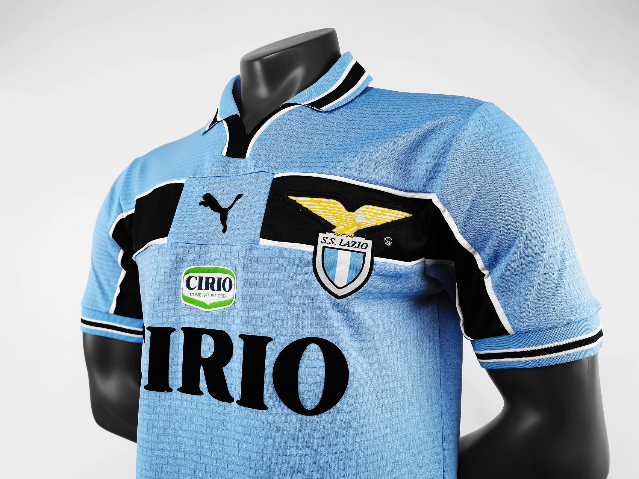 Lazio Retro Soccer Jersey Home Custom Shirt 1998/99