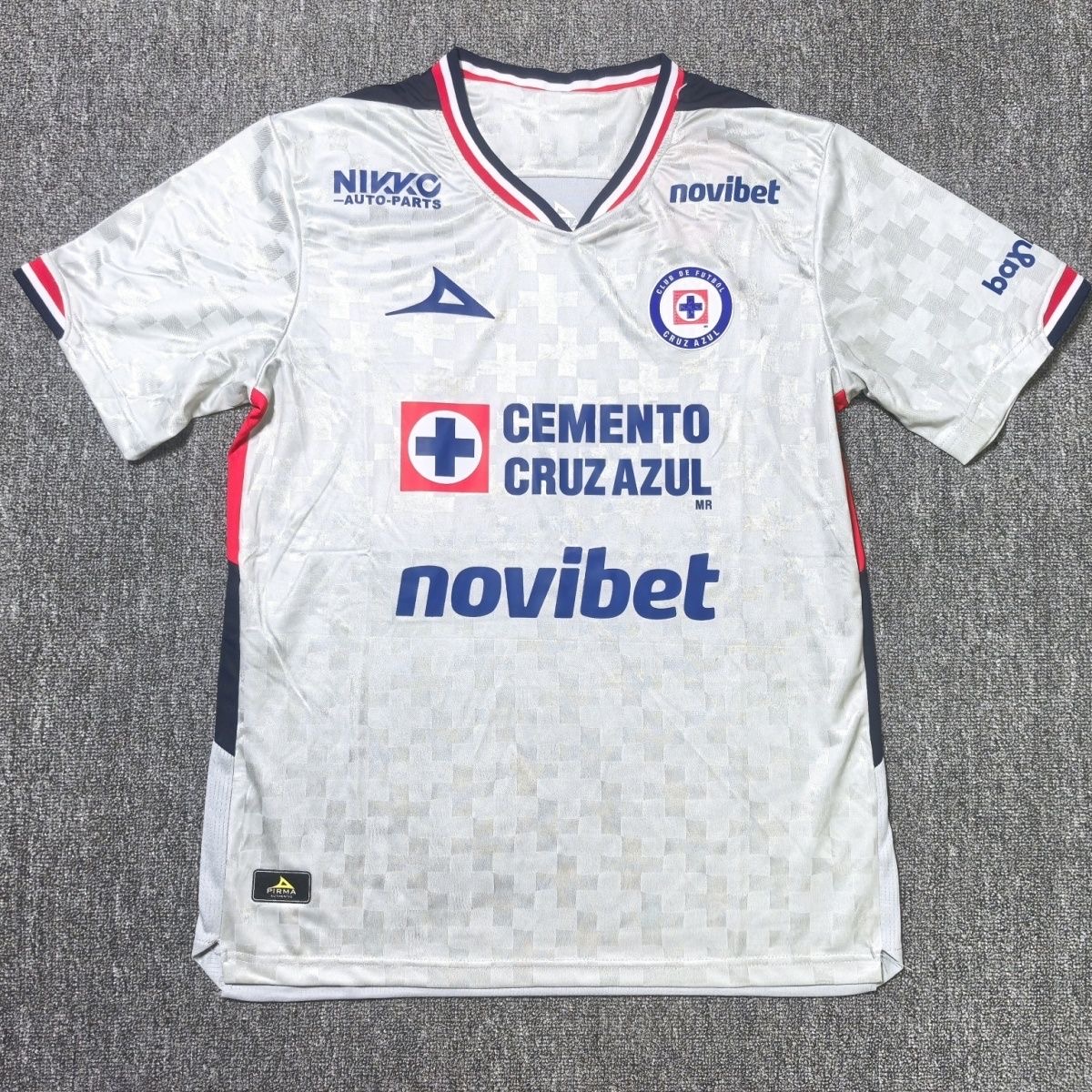 Cruz Azul Soccer Jersey Away Custom Shirt 2025-26 - With Sponsor