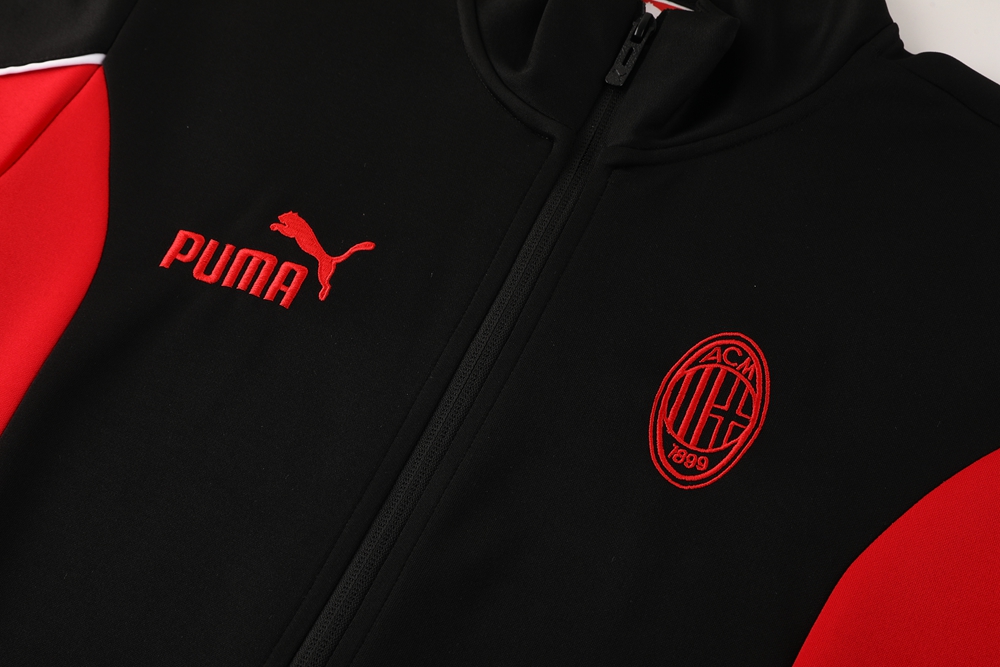 AC Milan Training Kit (Jacket+Pants) Black 2025/26