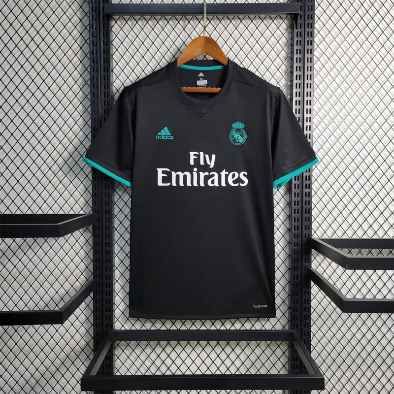 Real Madrid Retro Jersey Away Soccer Shirt 2017/18