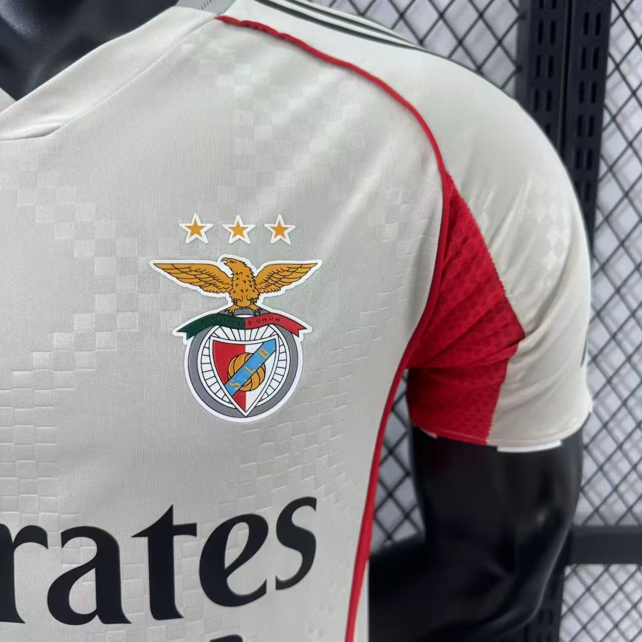 Benfica Authentic Soccer Jersey Away Shirt 2025/26