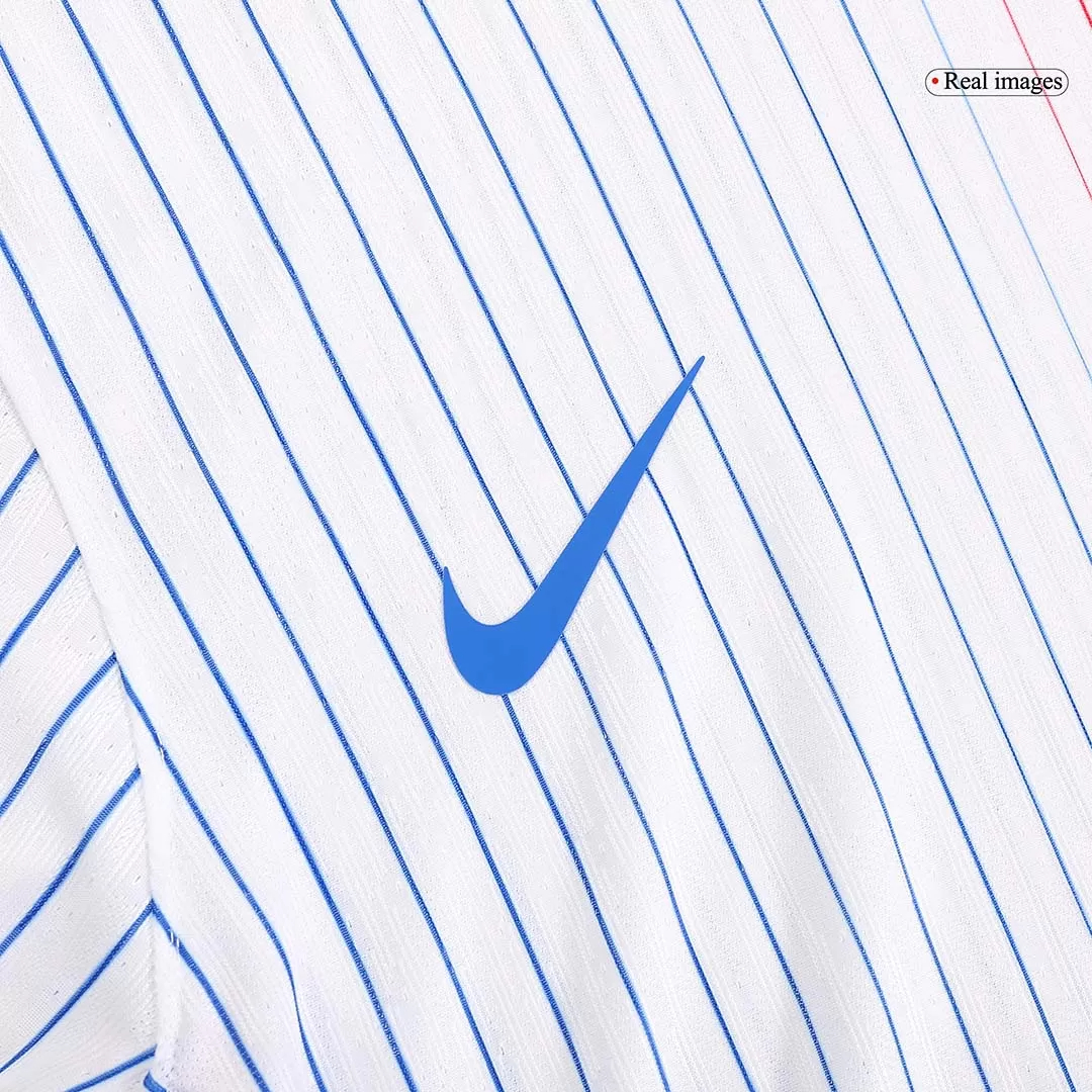 France Authentic Soccer Jersey Away Shirt EURO 2024