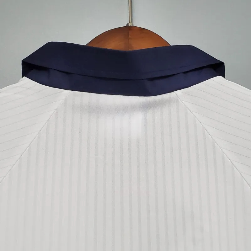 England Retro Soccer Jersey Home Custom Shirt World Cup 1998