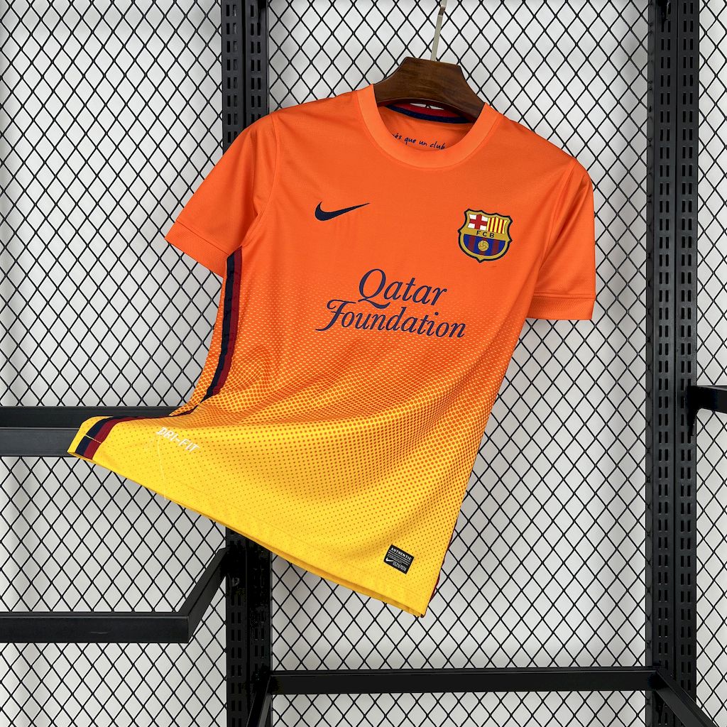 Barcelona Retro Jersey Away Soccer Shirt 2012-13