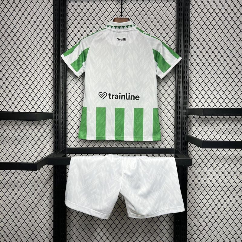 Real Betis Home Kids Kit Jersey+Shorts 2024/25