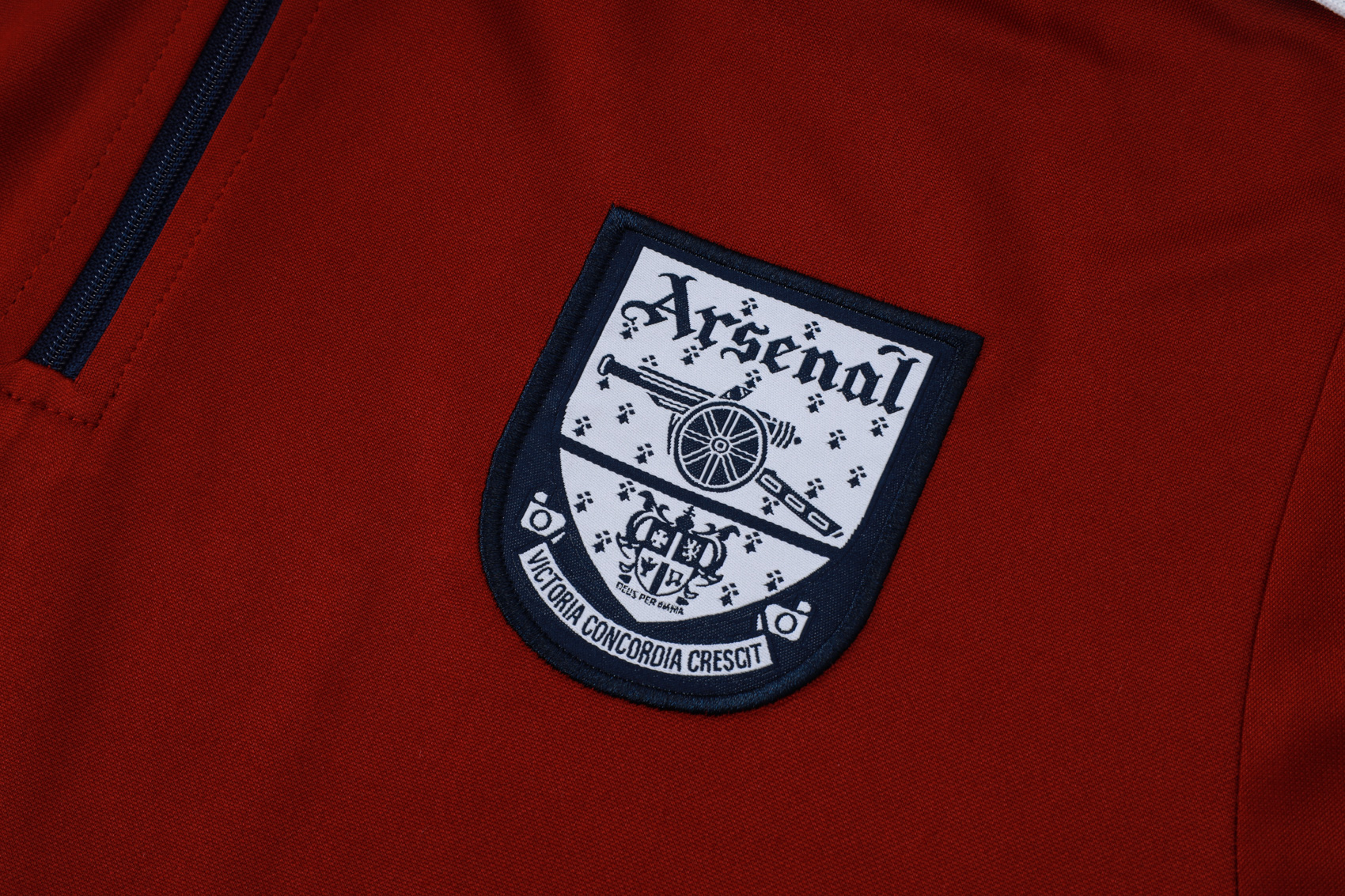 Arsenal Training Kit (Sweatshirt+Pants) Red 2025/26
