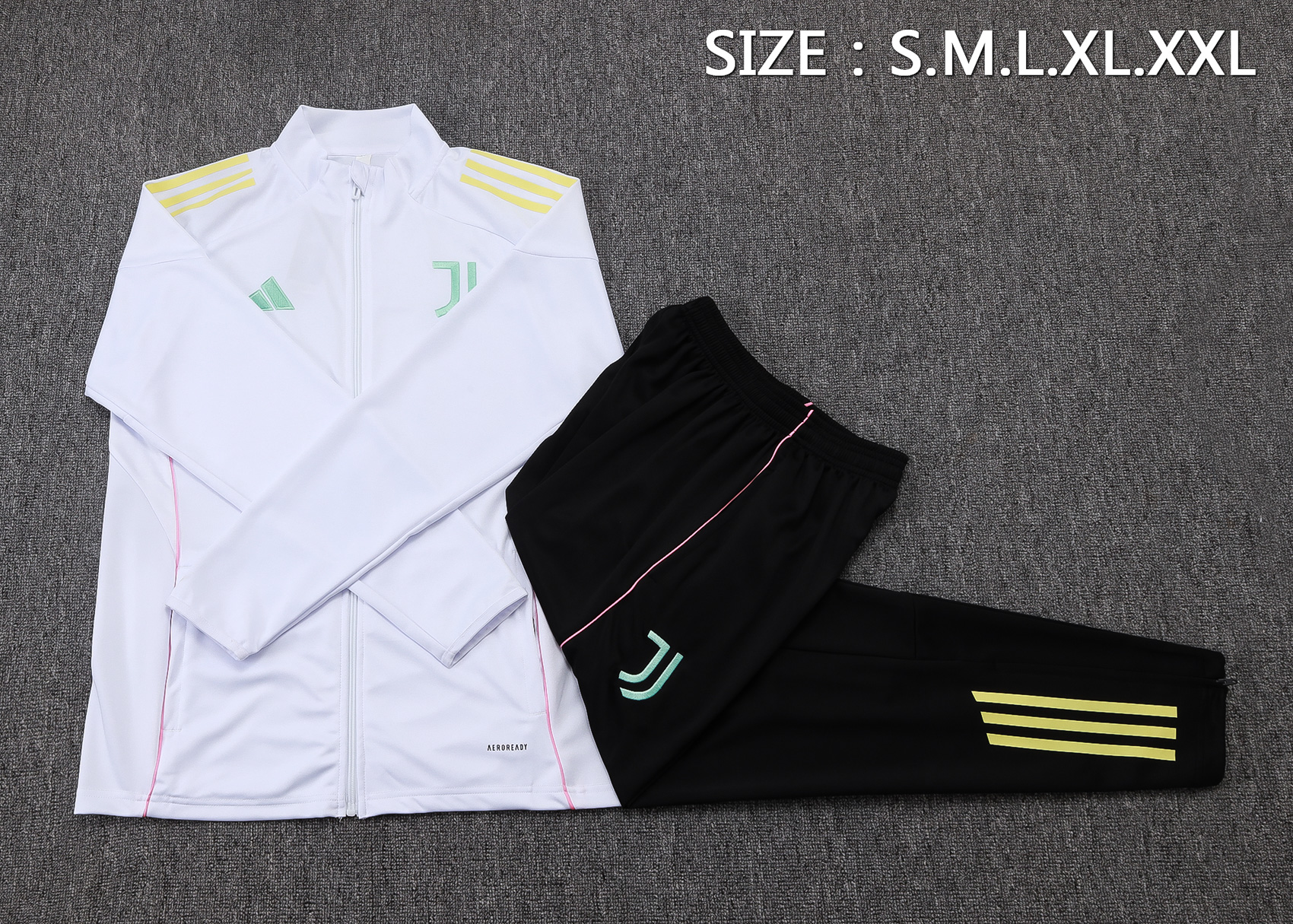 Juventus Training Kit (Jacket+Pants) White 2025/26