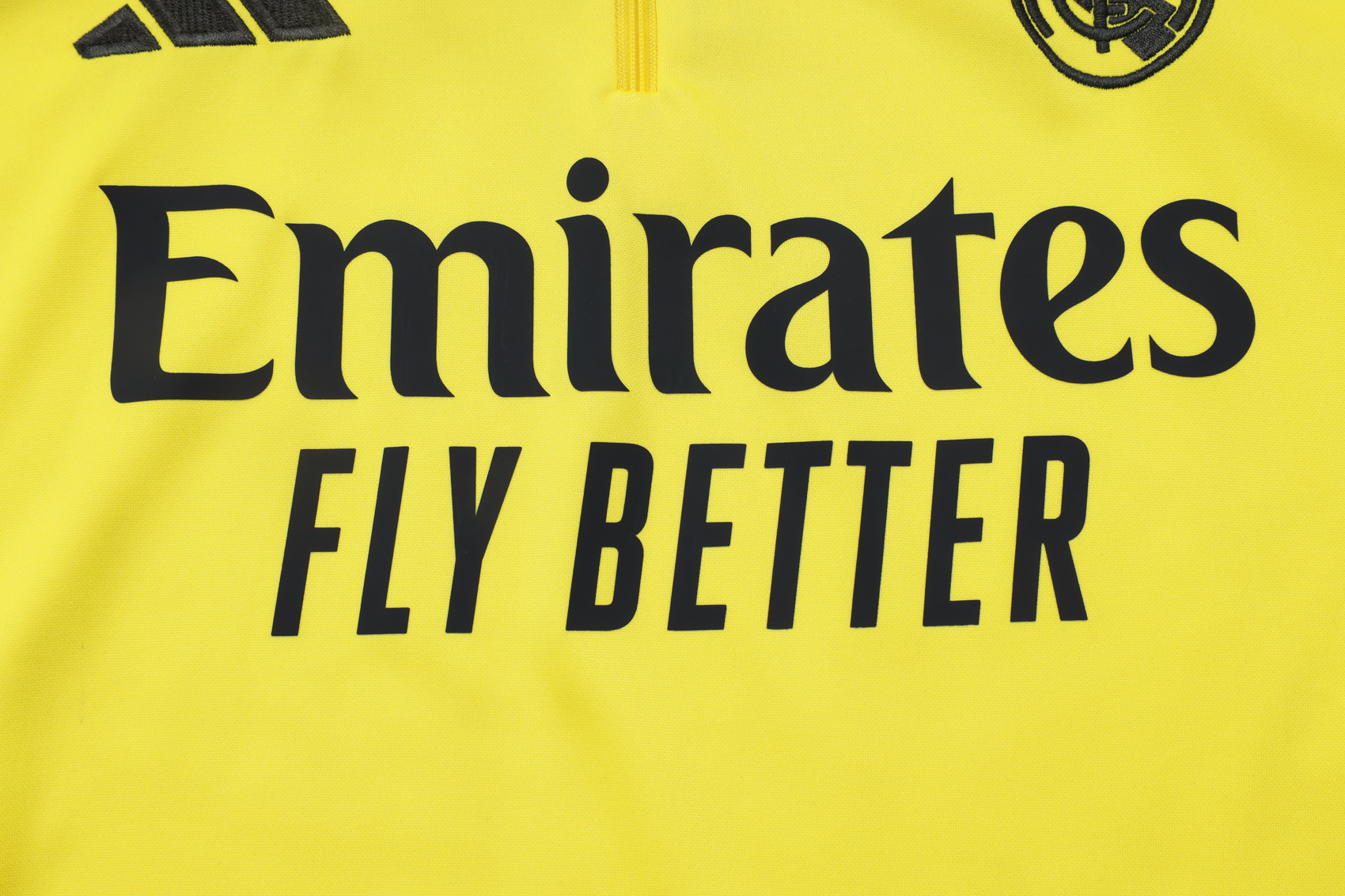 Real Madrid Training Kit (Sweatshirt+Pants) Yellow 2025/26