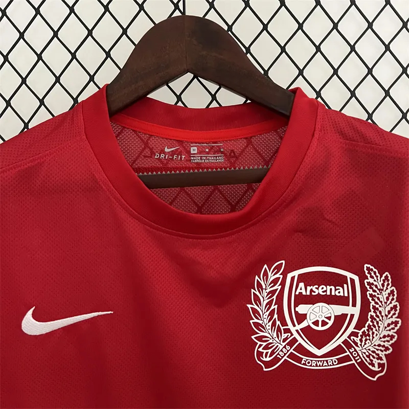 Arsenal Soccer Retro Jersey Home Custom Shirt 2011-12