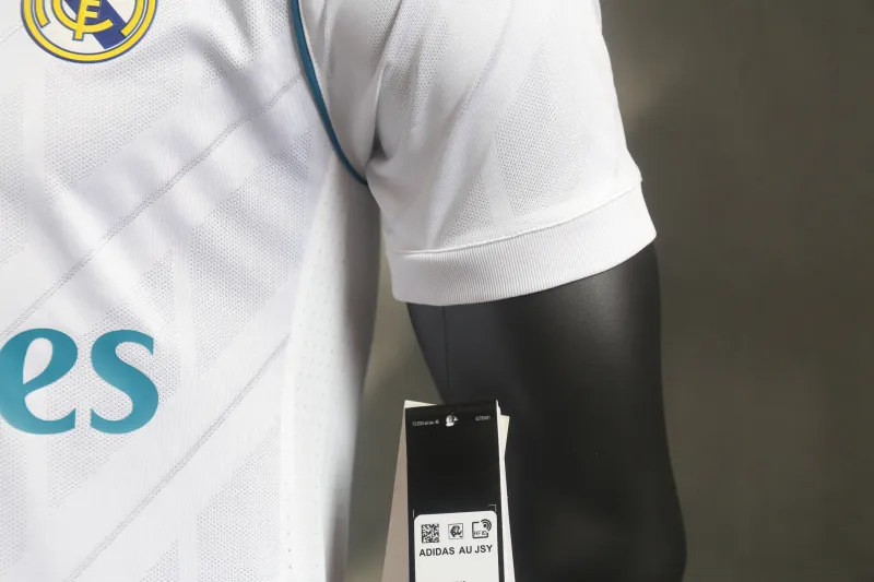 Real Madrid Authentic Retro Jersey Home Soccer Shirt 2017/18