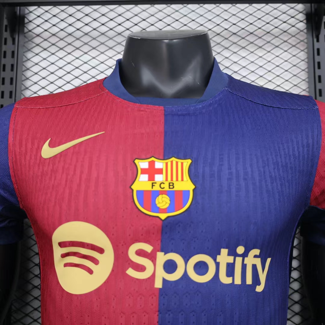Authentic Soccer Jersey Barcelona Home Shirt 2024/25