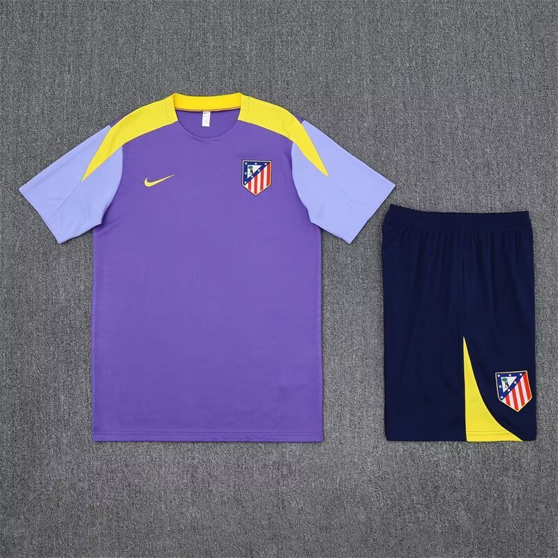 Atletico Madrid Training Jersey Kit Purple 2025/26