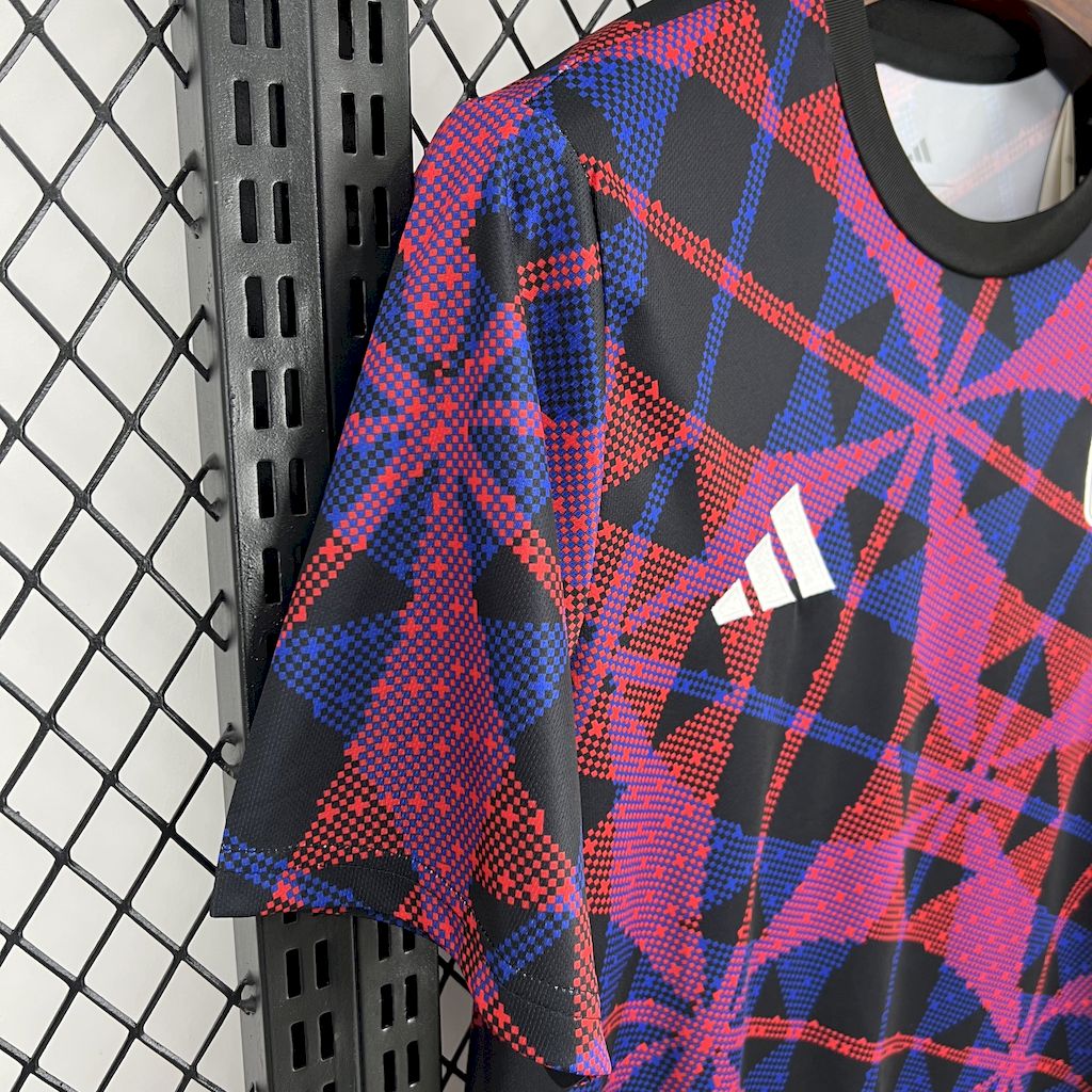 Olympique Lyonnais Football Jersey Pre-Match Training Custom Shirt 2025-26