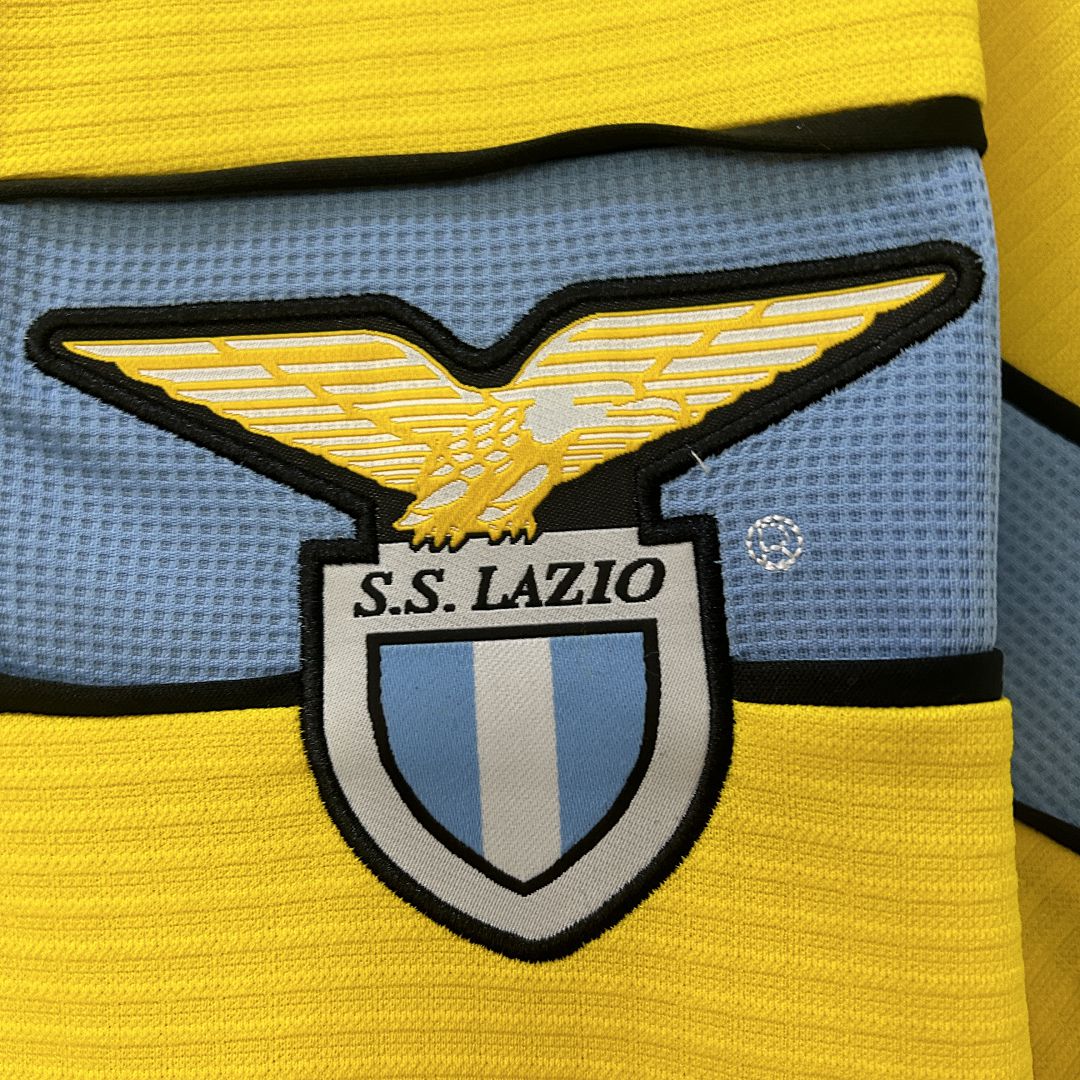 Lazio Retro Soccer Jersey Away Custom Shirt 1998-00
