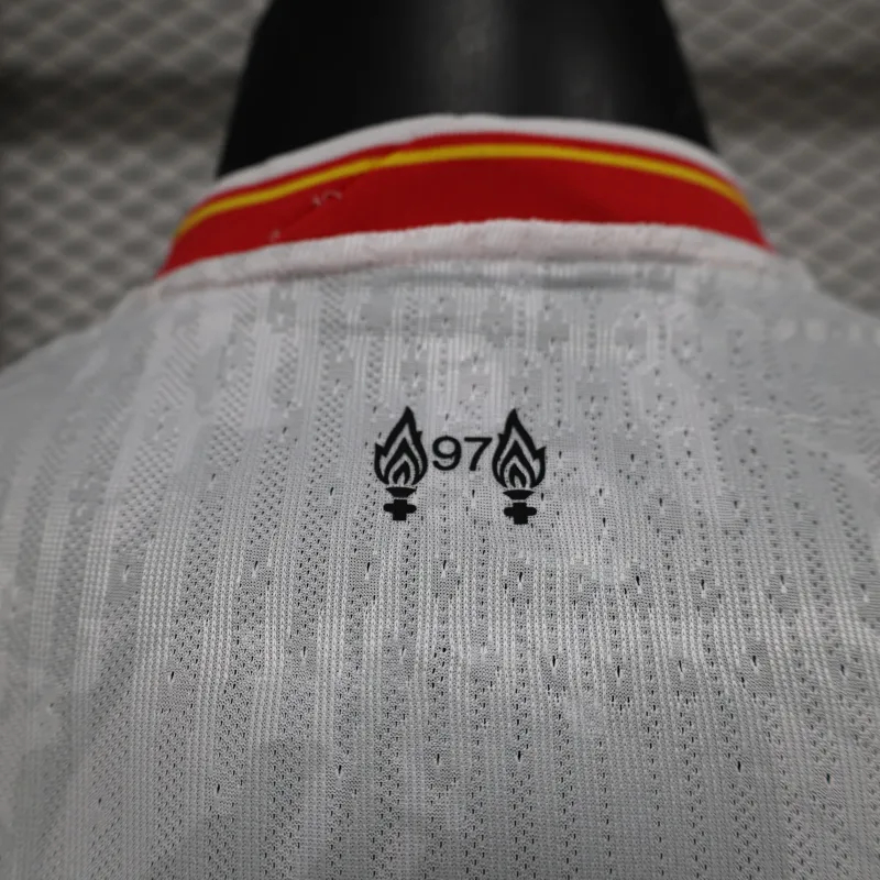 Liverpool Authentic Football Jersey Third Away Long Sleeve Shirt 2024/25