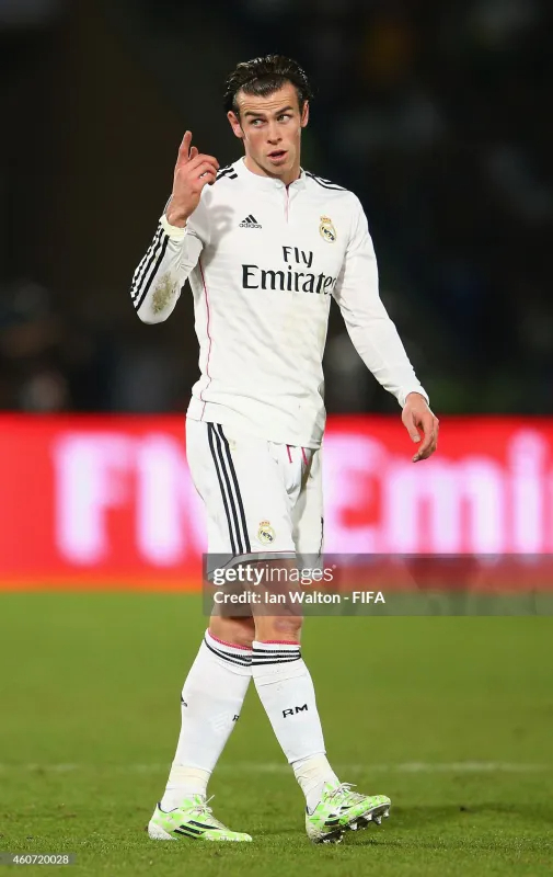 Real Madrid Authentic Retro Jersey Home Long Sleeve Soccer Shirt 2014/15