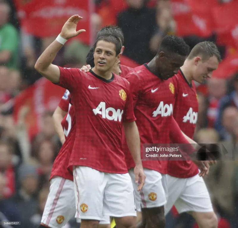 Manchester United Authentic Retro Home Football Jersey Shirt 2012/13