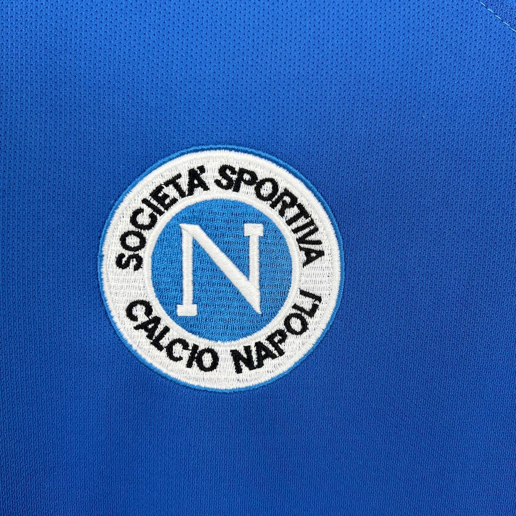 Napoli Retro Soccer Jersey Home Custom Shirt 1989-90
