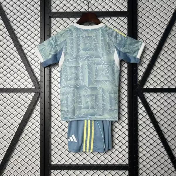 Juventus Soccer Jersey Away Kids Kit Jersey+Shorts 2025/26