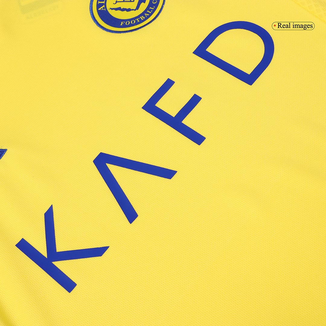 Al Nassr Soccer Jersey Home Custom Shirt 2024/25