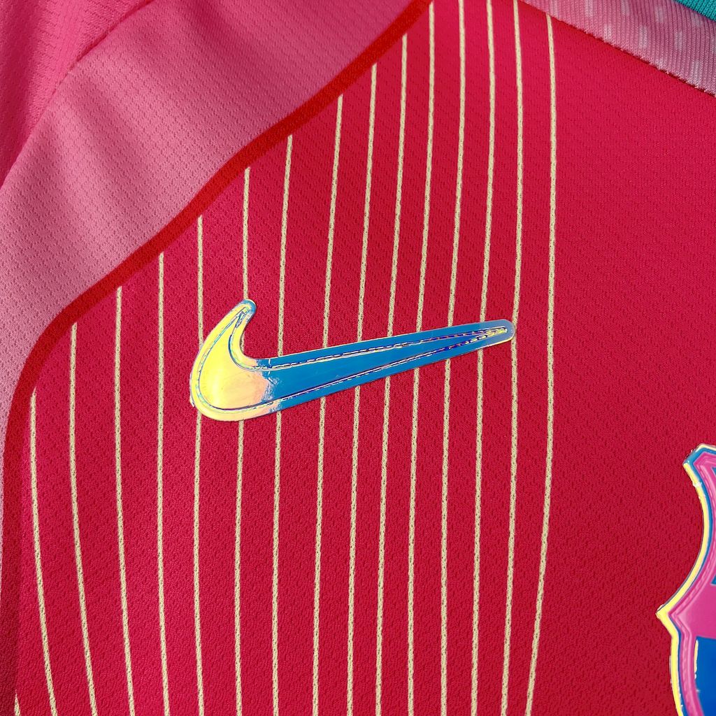 Barcelona Soccer Jersey Pink Special Edition Custom Shirt 2025/26