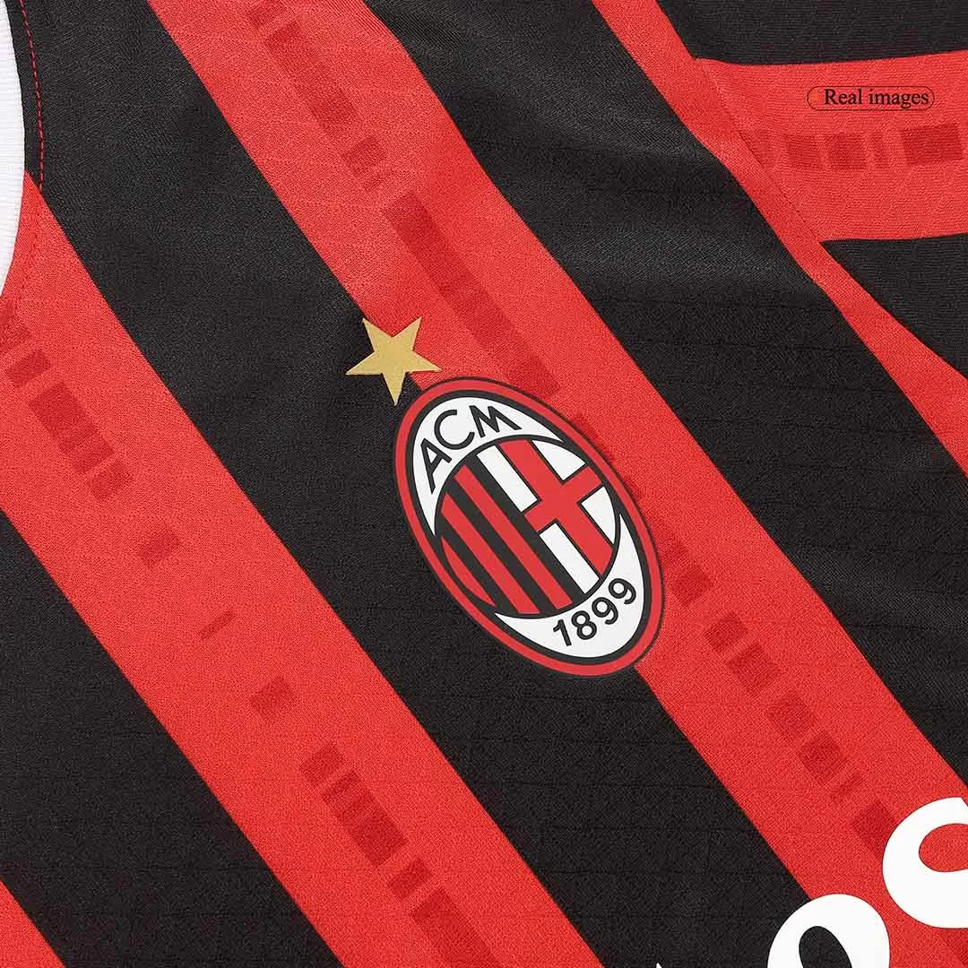 AC Milan Authentic Soccer Jersey Home Shirt 2024/25