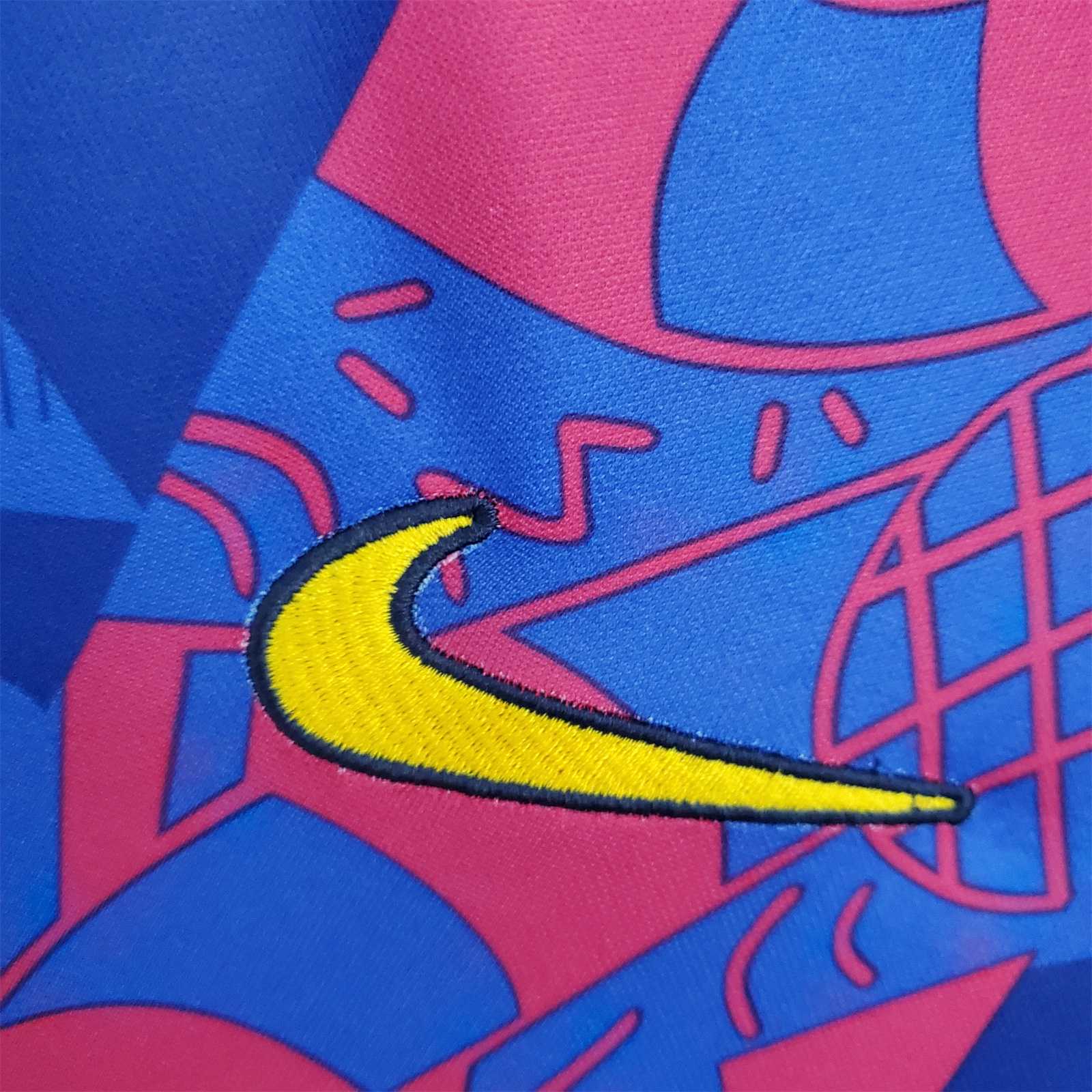 Barcelona Retro Jersey Third Away Soccer Shirt 2021/22