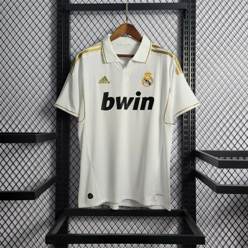 Real Madrid Retro Jersey Home Soccer Custom Shirt 2011/12