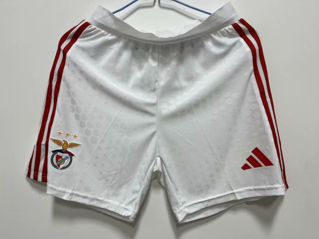 Benfica Authentic Soccer Jersey Home Shorts 2025/26