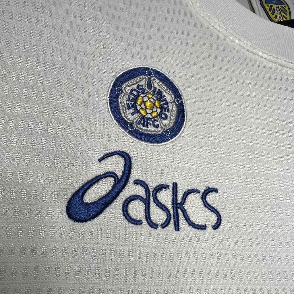 Leeds United Retro Football Jersey Home Shirt 1995/96