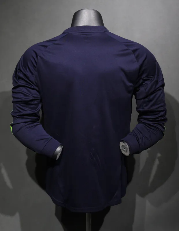 Real Madrid Authentic Retro Jersey Away Long Sleeve Soccer Shirt 2012/13