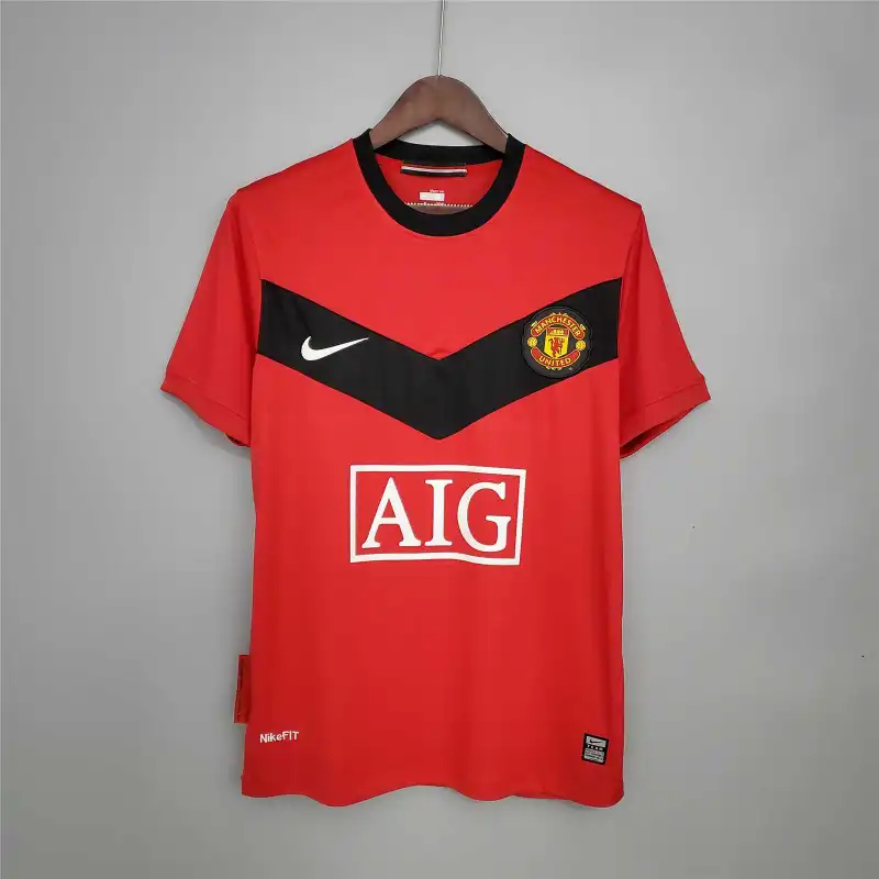 Manchester United Retro Home Football Jersey Shirt 2009/10