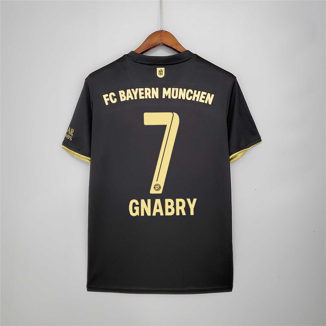 Bayern Munich Retro Jersey Away Soccer Shirt 2021/22