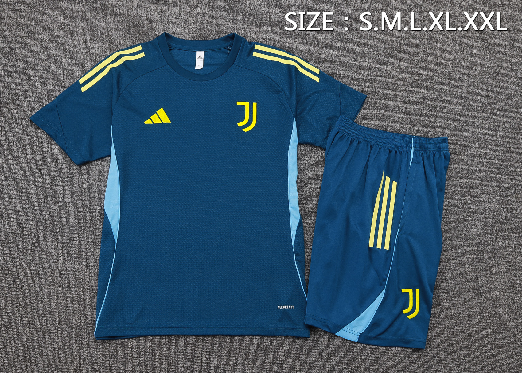 Juventus Training Jersey Kit Blue 2025/26