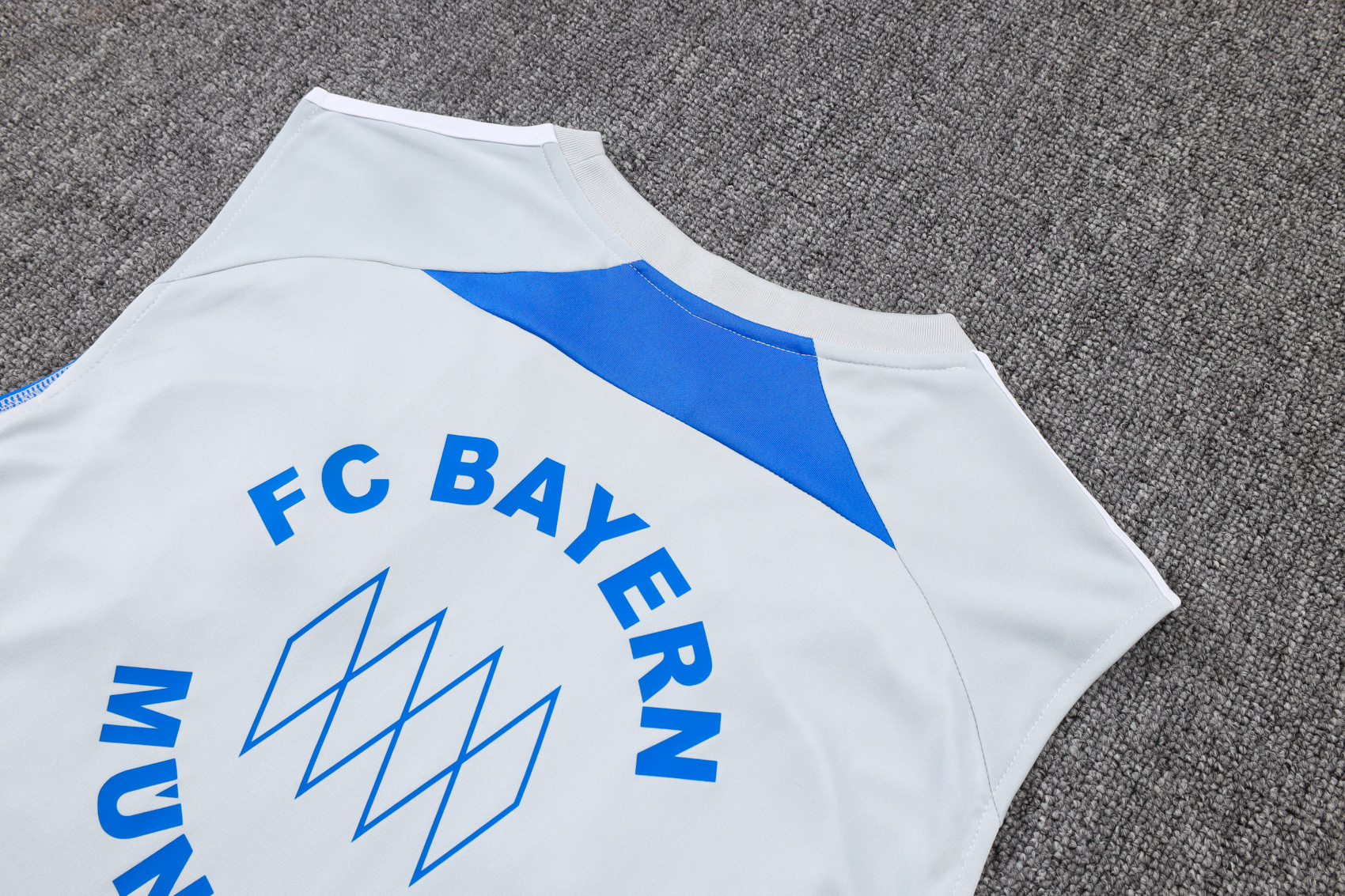 Bayern Munich Sleeveless Training Kit Gray 2025/26