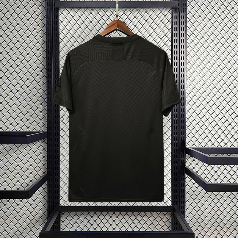 Borussia Dortmund Retro Jersey Black Soccer Shirt 2019/20