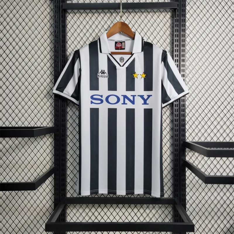 Zidane 21# Juventus Retro Soccer Jersey Home Shirt 1995-97