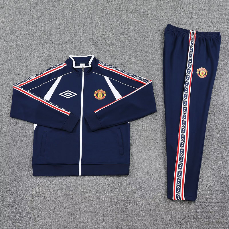 Manchester United Retro Training Kit (Jacket+Pants) Navy 2025/26
