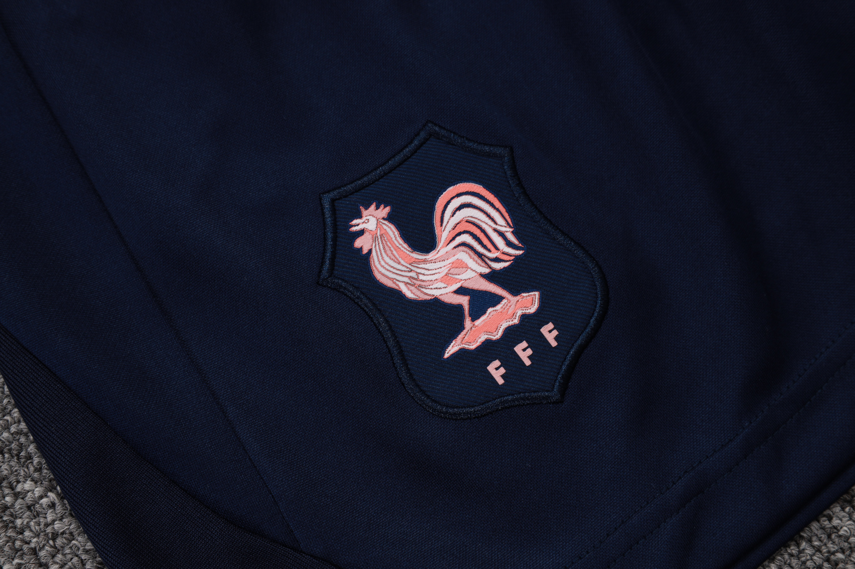 France Sleeveless Training Kit Blue 2025