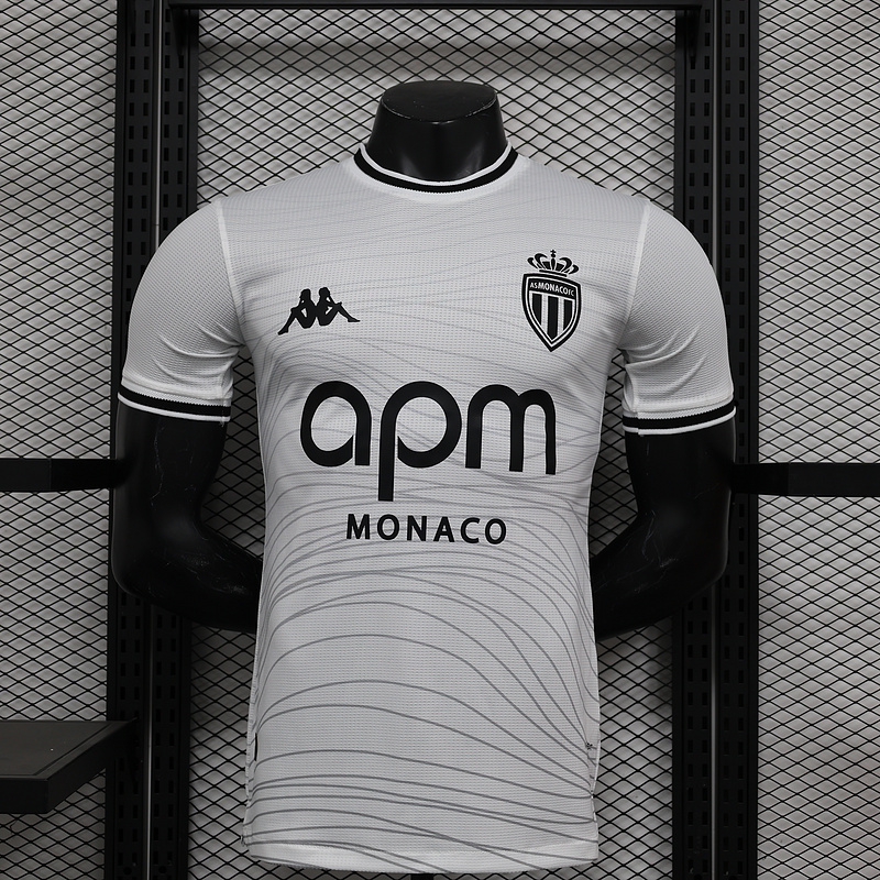 AS Monaco Authentic Soccer Jersey Third Away Shirt 2024/25