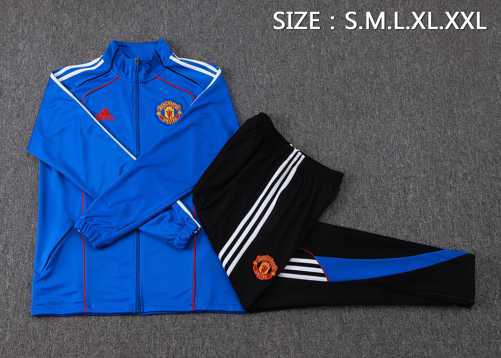 Manchester United Training Kit (Jacket+Pants) Blue 2025/26