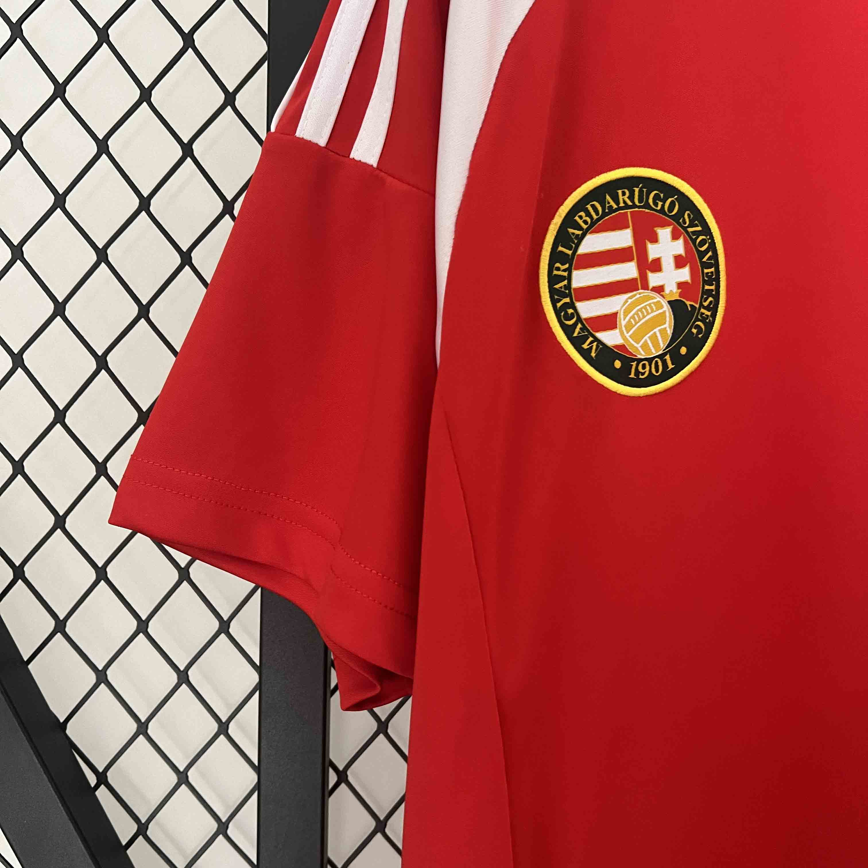 Hungary Soccer Jersey Home Custom Shirt EURO 2024