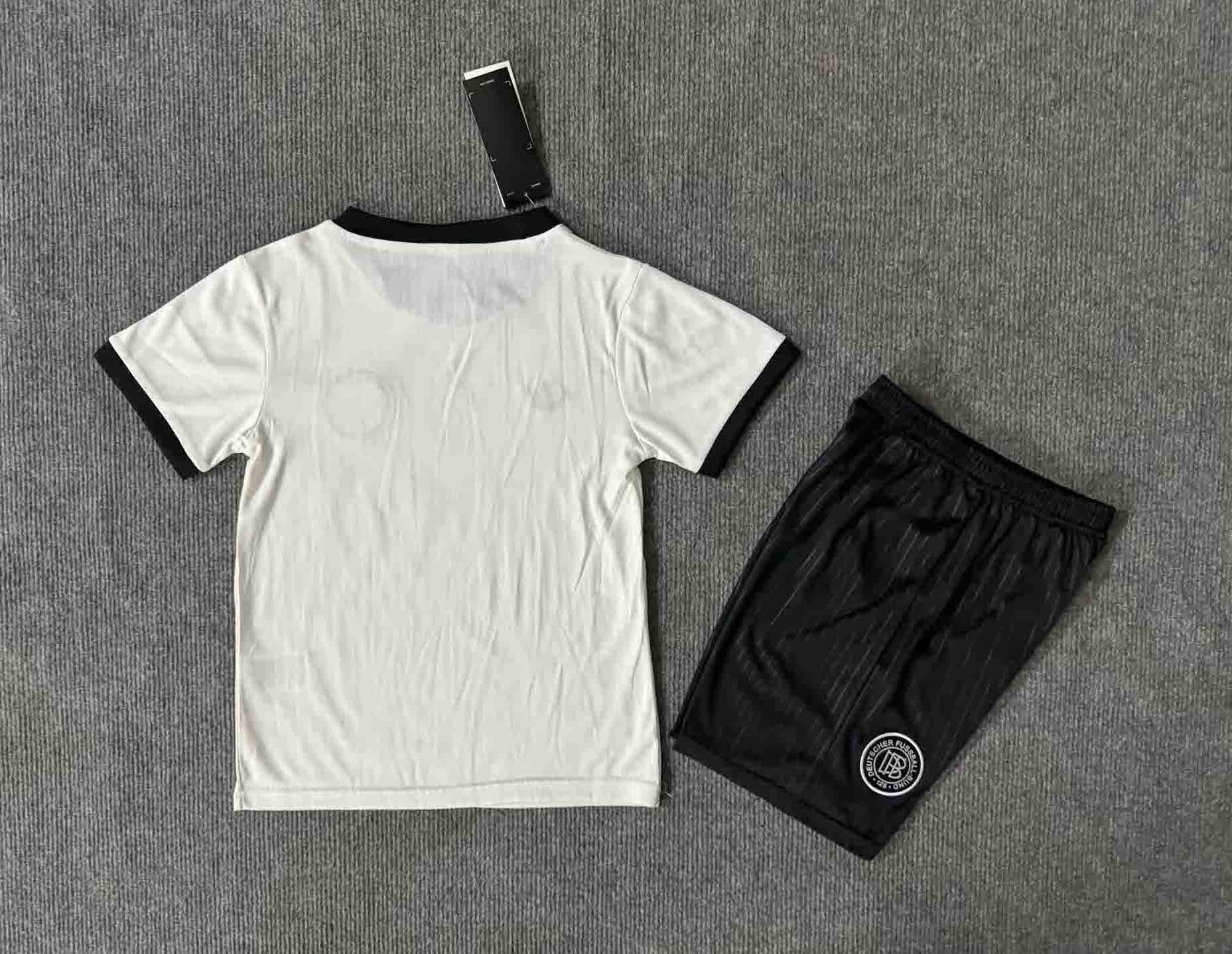 Germany 125th Anniversary Football Uniform Kids Kit Jersey+Shorts 2025