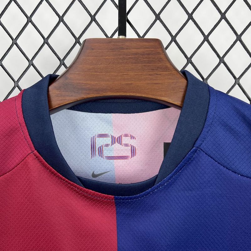 Barcelona Home x Travis Scott Soccer Kids Kit Jersey+Shorts 2024/25