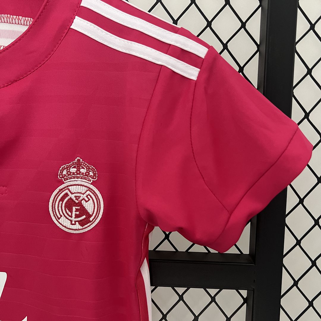 Real Madrid Retro Jersey Away Kids Kit Jersey+Shorts 2014/15