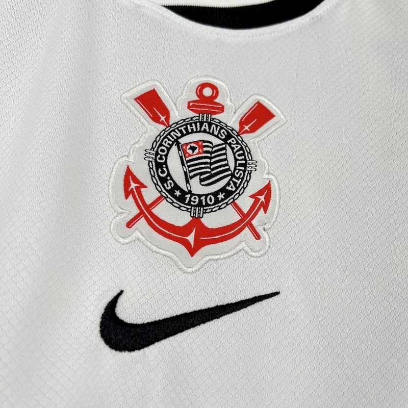 Corinthians Soccer Jersey Home Custom Shirt 2025