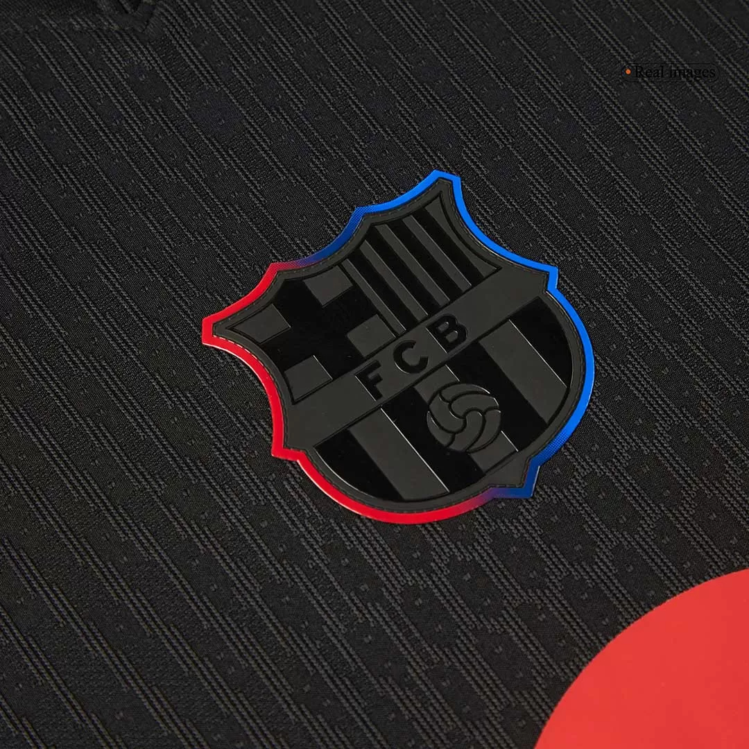 Authentic Barcelona Away Soccer Jersey 2024/25 - Spotify Logo Without Text
