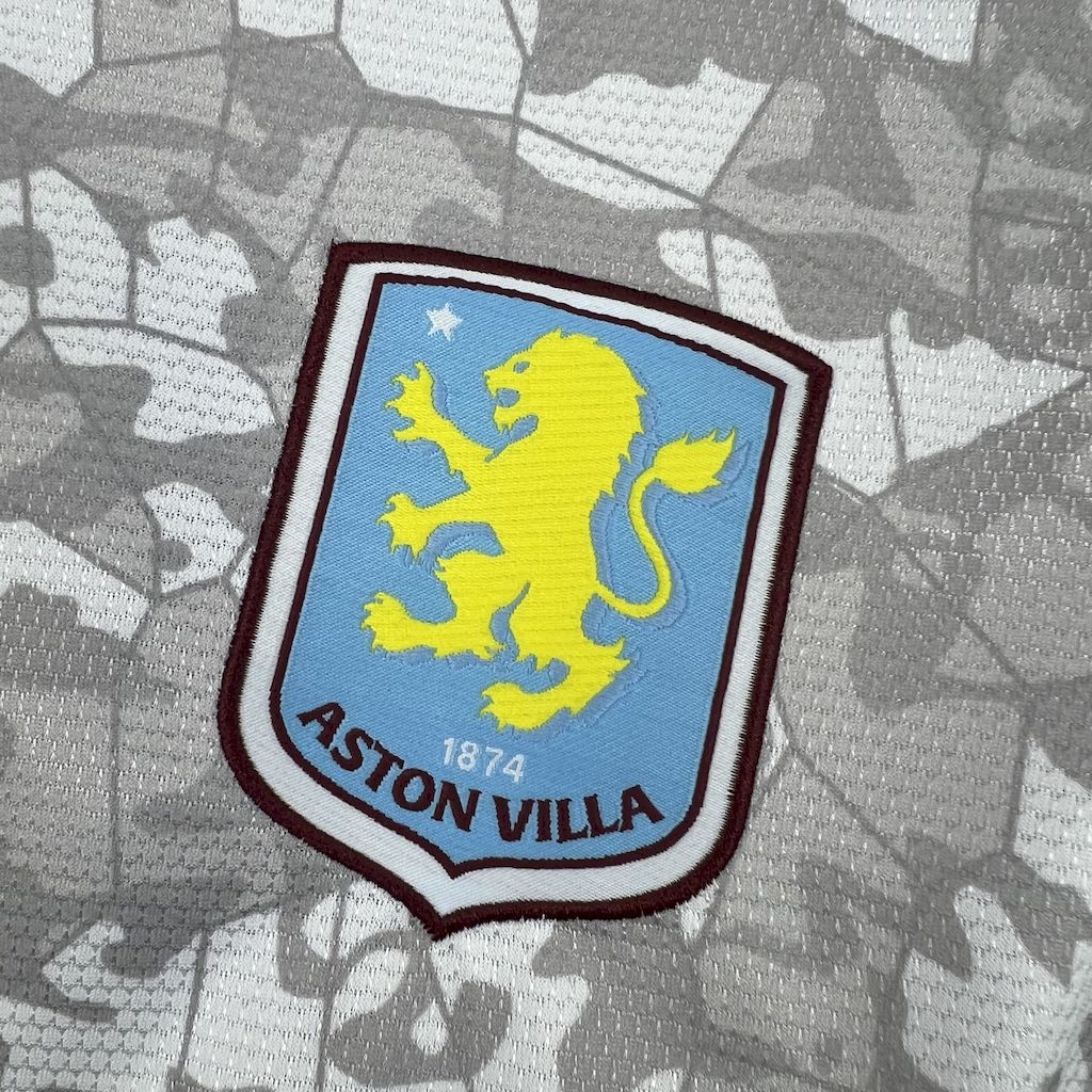 Aston Villa Football Jersey Third Away Custom Shirt 2025/26